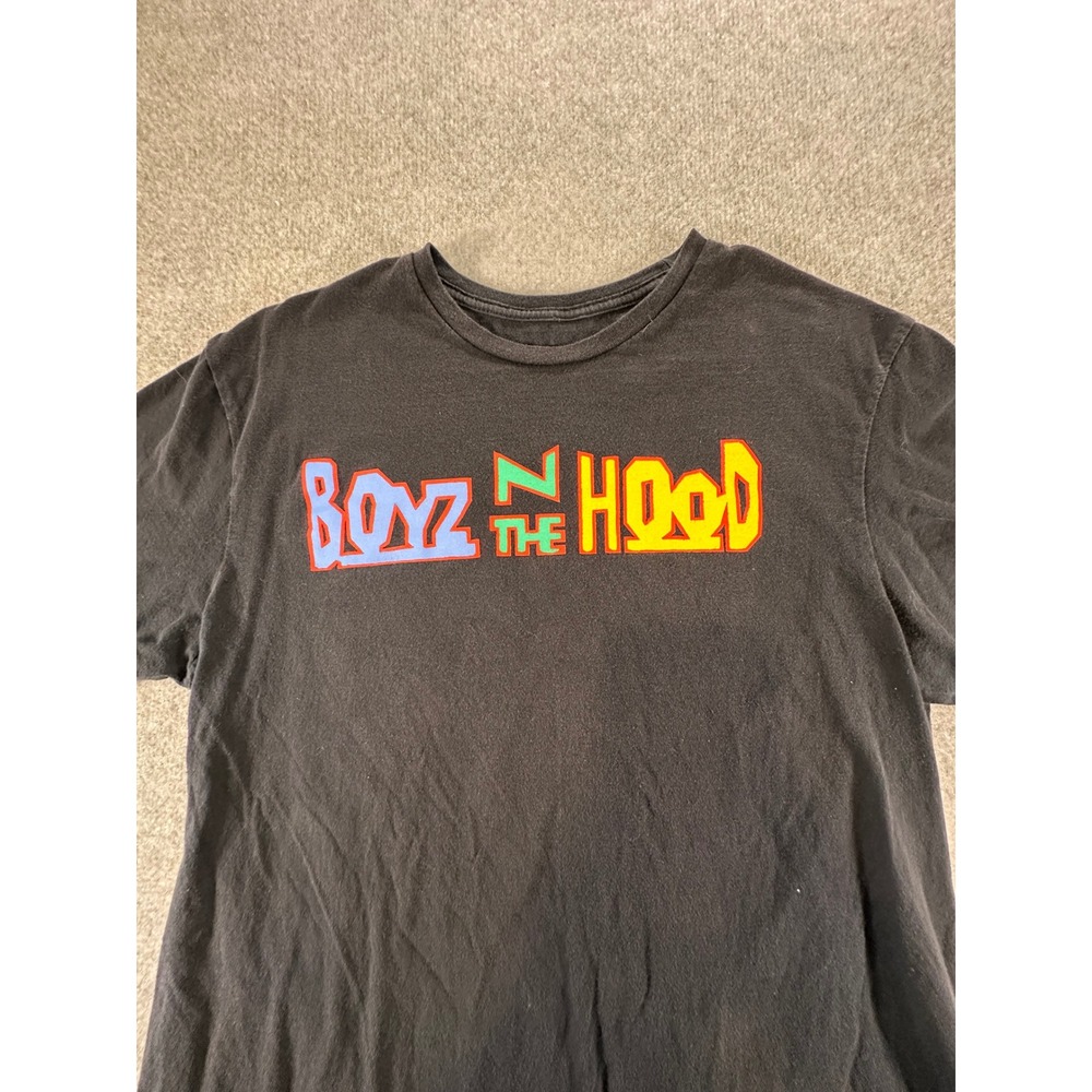 Boyz N The Hood Graphic‎ T-Shirt Mens Large Black Ice Cube 90s Movie Tee